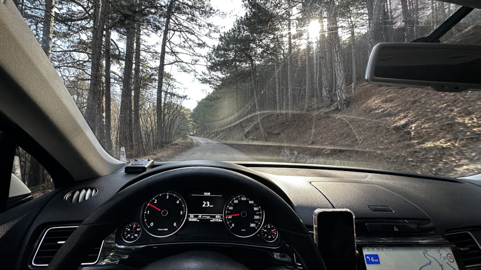 Плавающая температура CJMA — Volkswagen Touareg (2G), 3 л, 2011 года ...