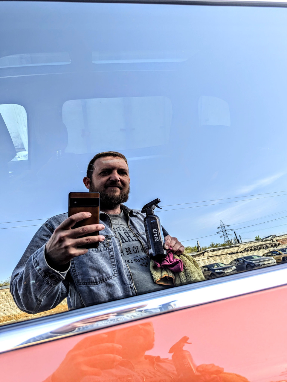 А тонировка-то — просвечивает! :) — Haval Dargo