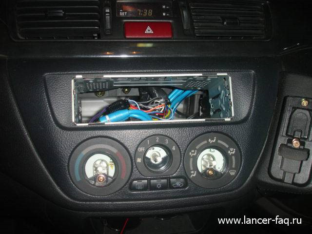 Как снять панель печки лансер 9 Пересвет панели управление печкой - Mitsubishi Lancer IX, 1,6 л, 2007 года стайл