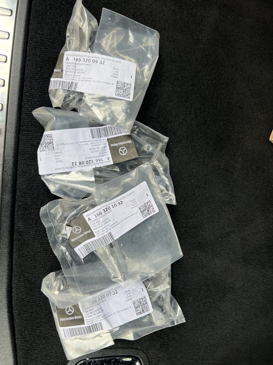 A1663200932 Тяга датчика уровня кузова Mercedes | Запчасти на DRIVE2