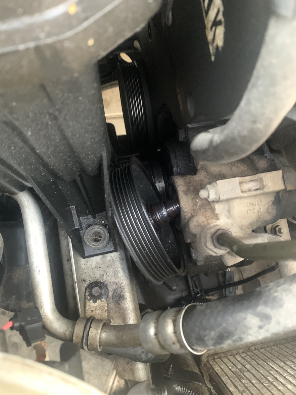 Смерть насоса гидроусилителя — Chevrolet Lacetti Sedan, 1,4 л, 2008 ...