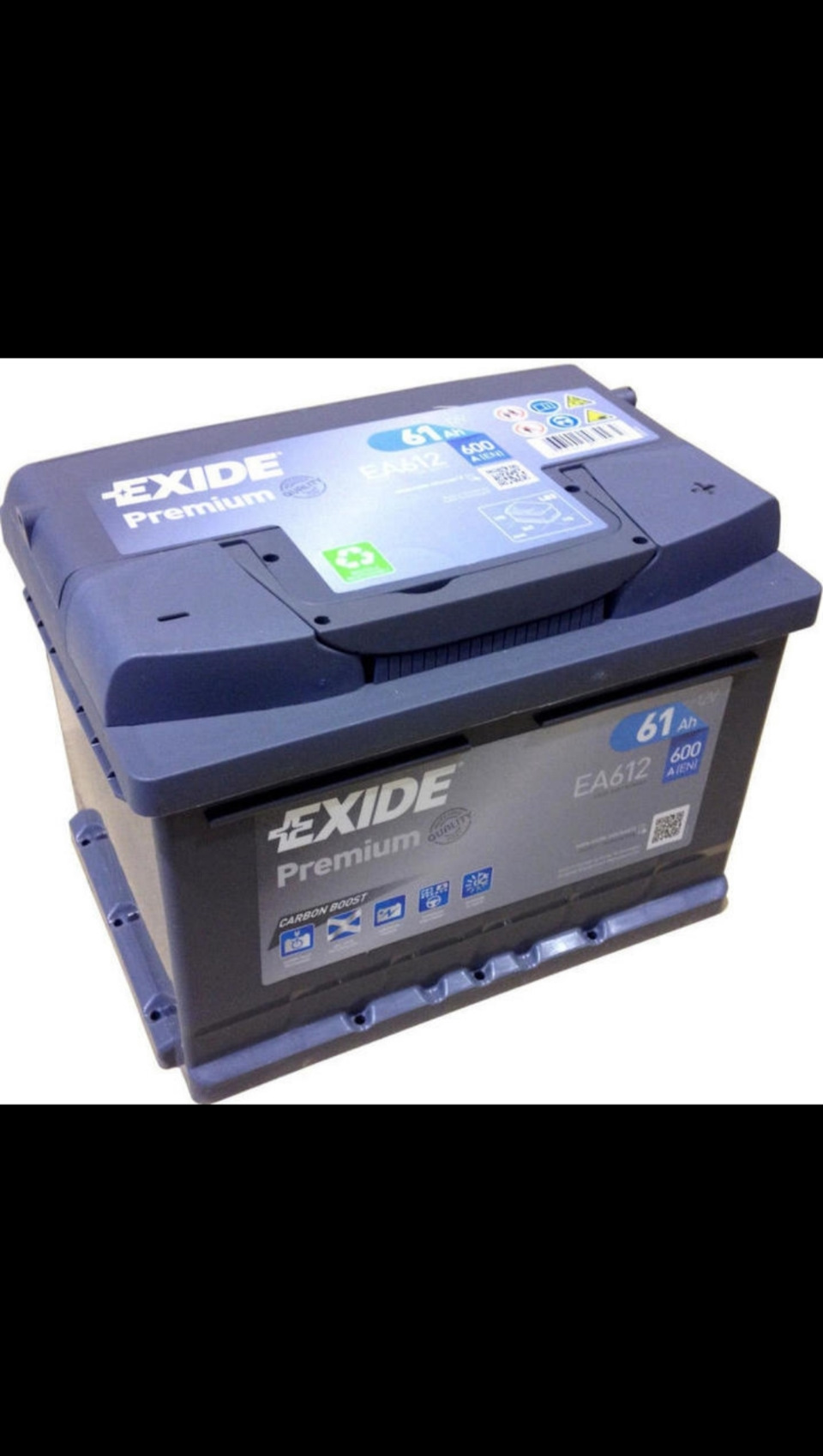 Аккумулятор автомобильный exide. Exide Premium 61 Ah. Exide Premium ea612. Аккумулятор Exide Premium 61ah/600. Автомобильный аккумулятор Exide Premium ea612.