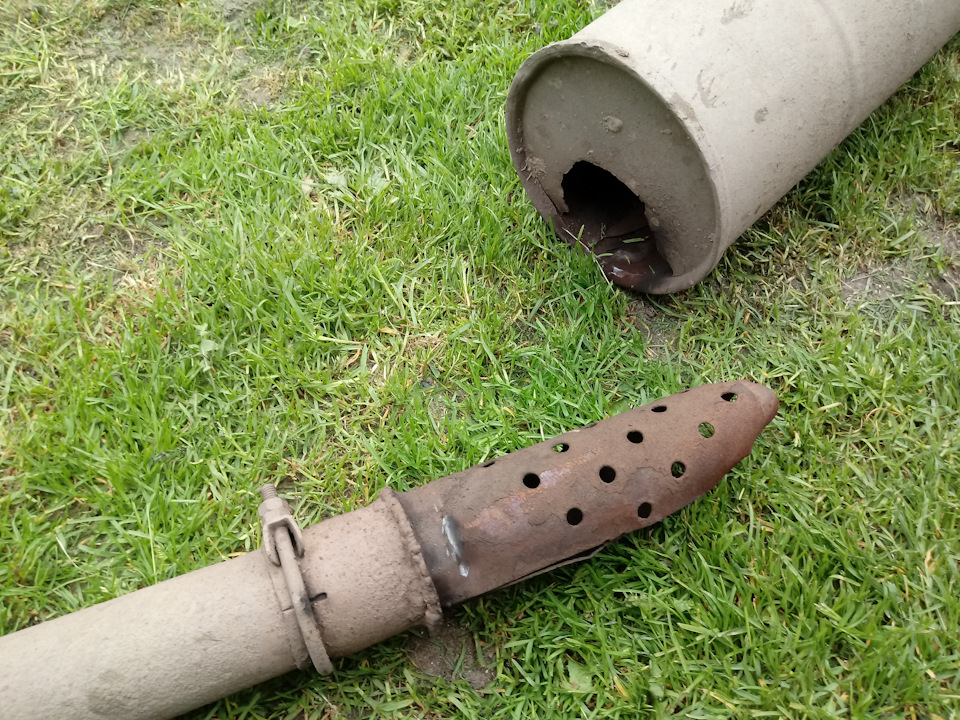 Замена глушителя — ГАЗ Газель, 2,4 л, 2005 года | поломка | DRIVE2