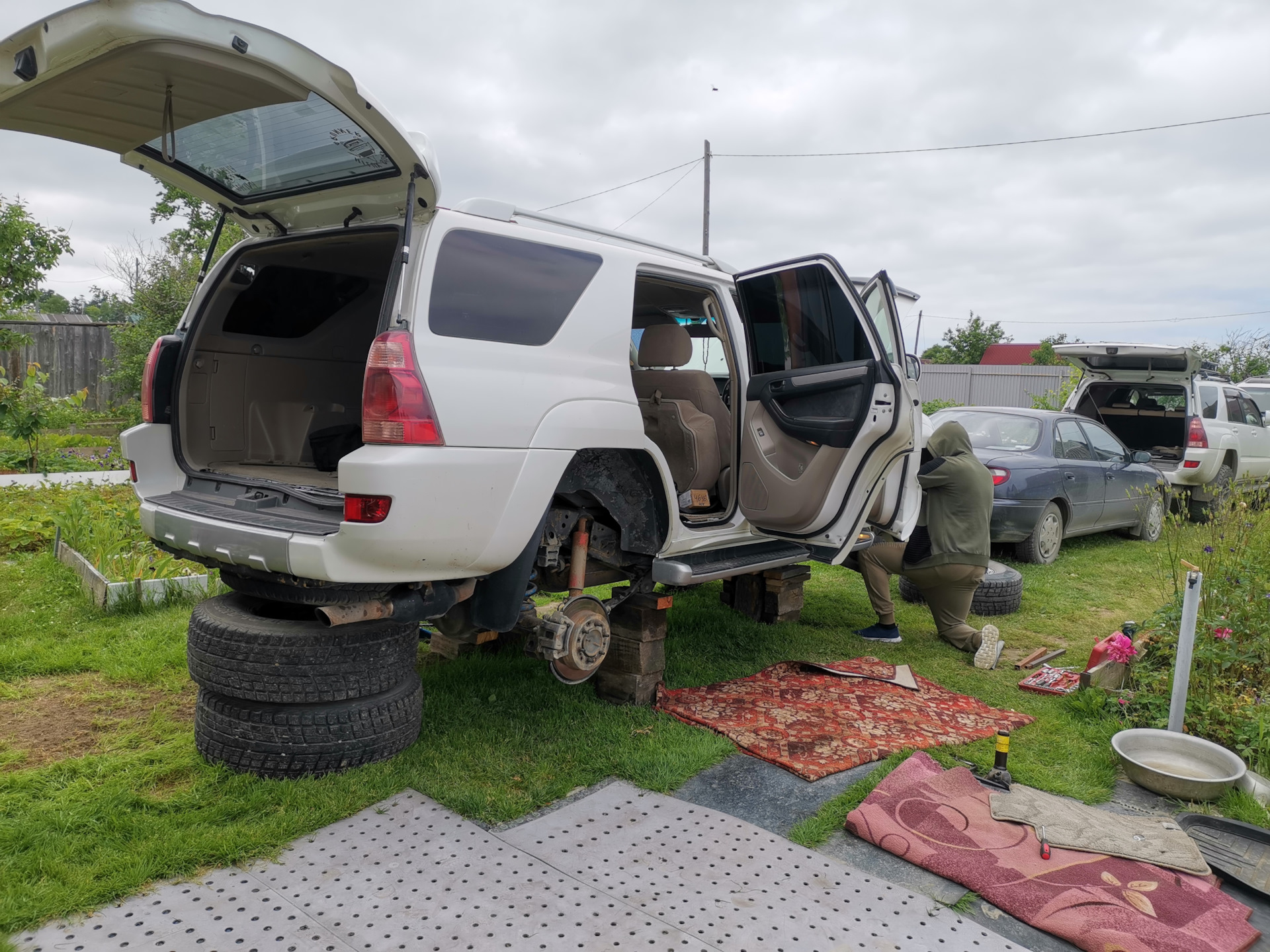 Разборка авто для регистрации — Toyota Hilux Surf (4G), 2,7 л, 2003 года |  своими руками | DRIVE2