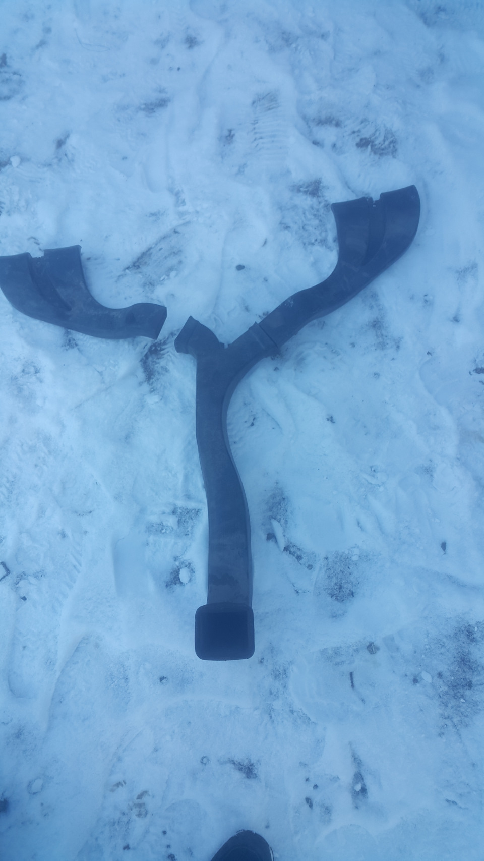 Воздуховоды в ноги задних пассажиров от ваз 2114 — Lada 21093i, 1,5 л ...