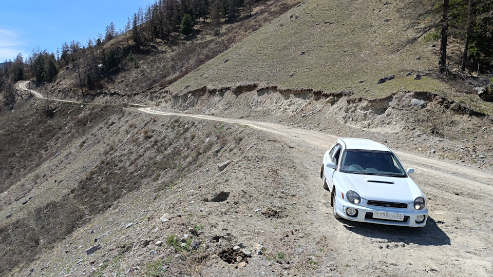 На Язулинском перевале — Subaru Impreza (GD/GG)