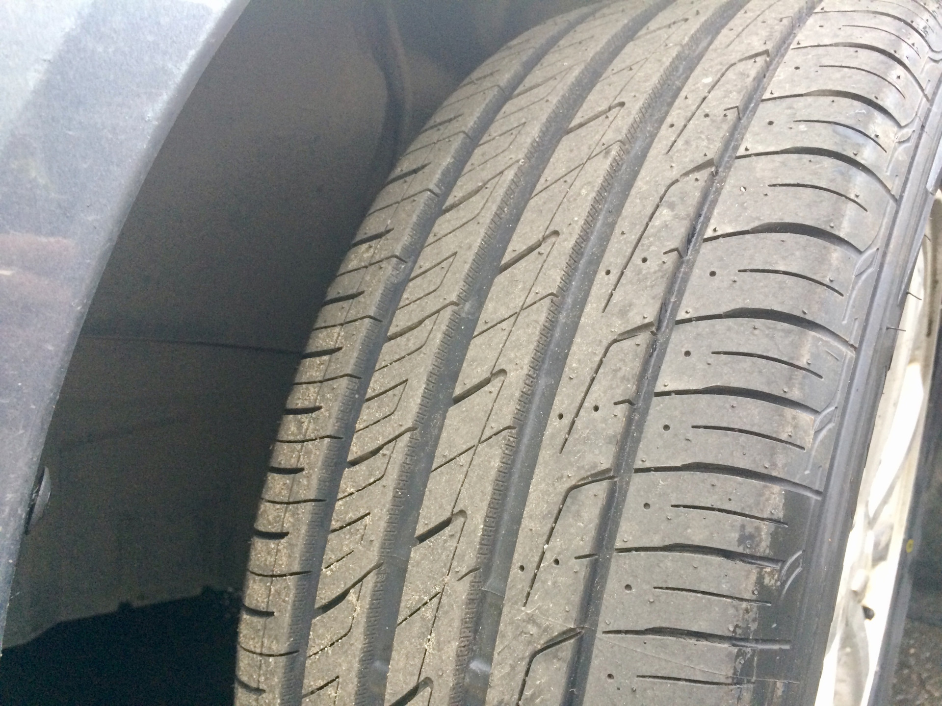 Новая резина NITTO 205\55 r16 — Mitsubishi Lancer X, 1,5 л, 2011 года ...