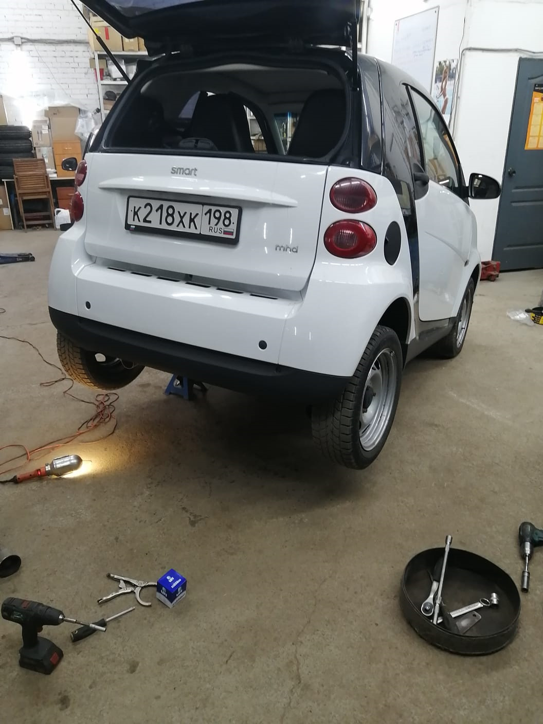 Первое ТО, первые 500км., первые впечатления — Smart fortwo (2G), 1 л, 2009  года | наблюдение | DRIVE2