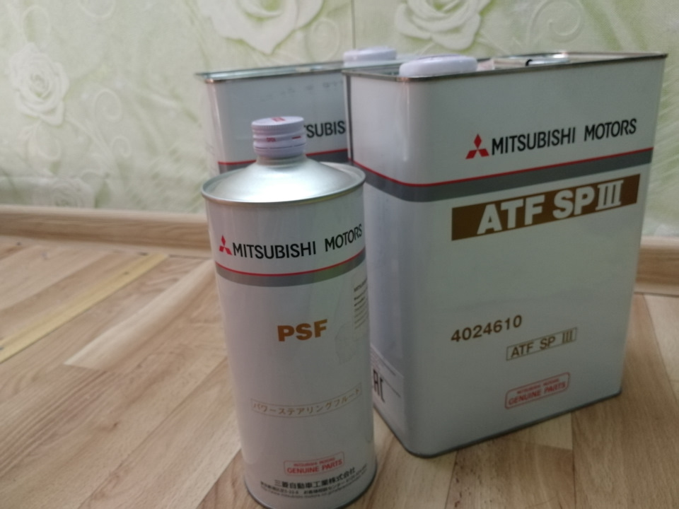 4024610 Масло трансмиссионное DiaQueen ATF SP-III, 4л Mitsubishi ...