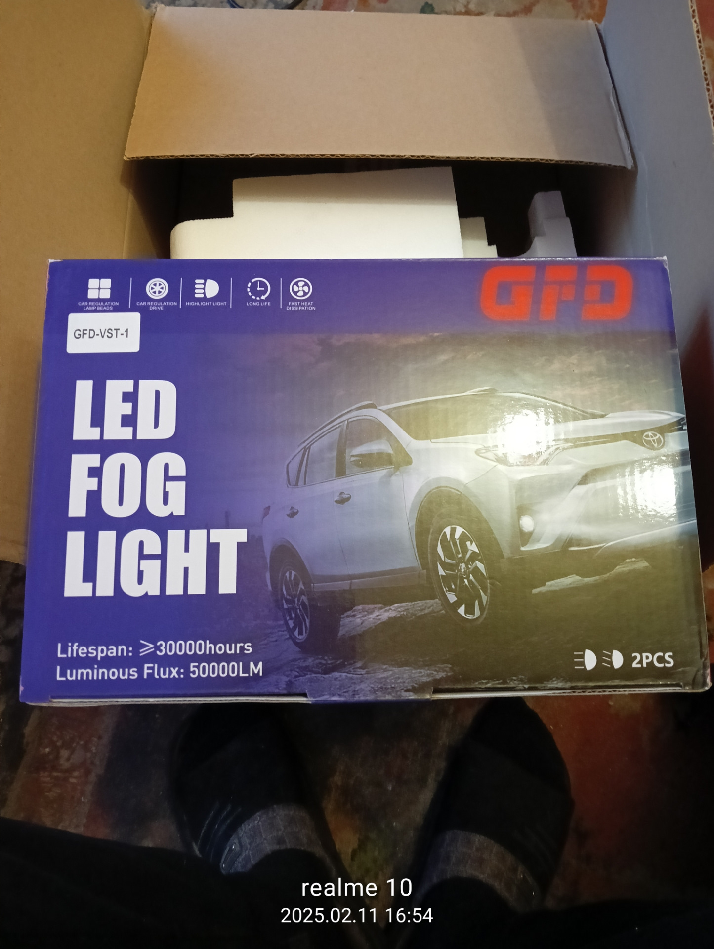 LED ПТФ 70 W Hyundai Solaris Дорестайлинг. — Hyundai Solaris (1G), 1,6 ...