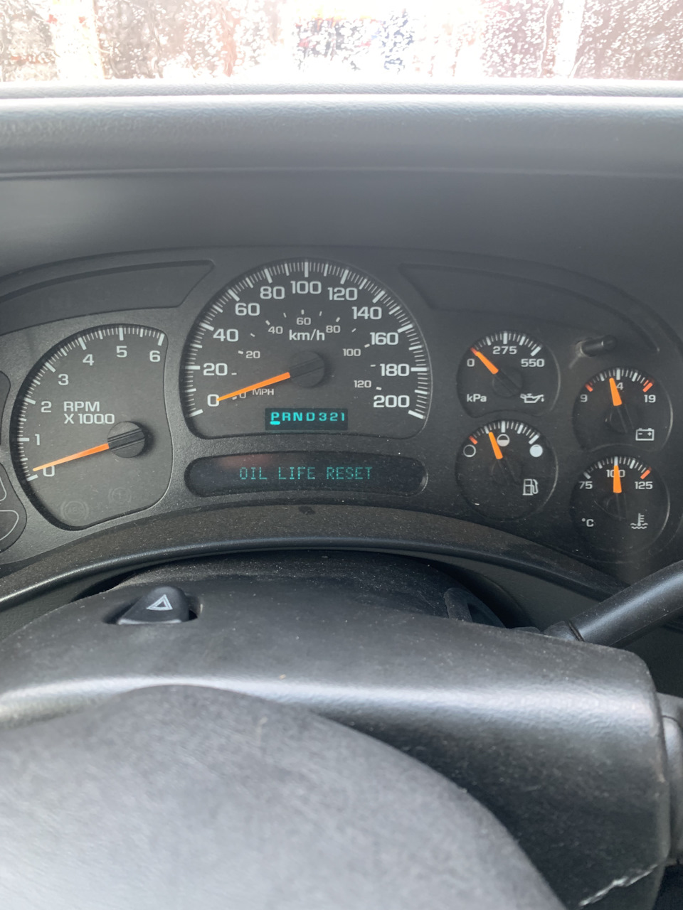 Сброс счетчика ( старения ) масла на Шевроле Тахо 800 — Chevrolet Tahoe ...