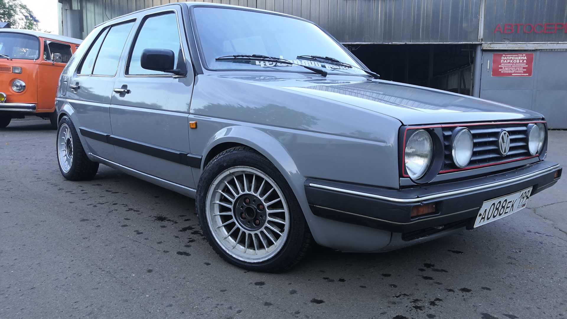 Volkswagen Golf Mk2 1.8 бензиновый 1989 | 1.8 rp акпп на DRIVE2