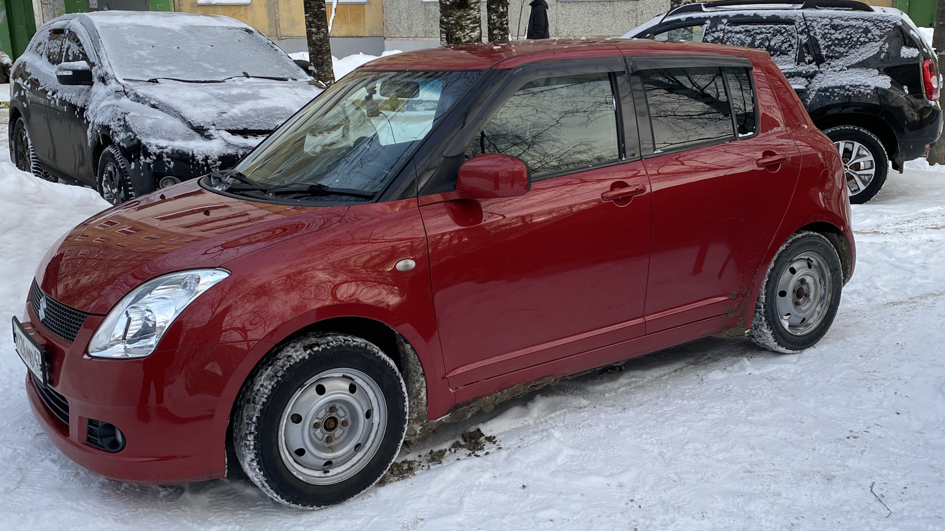 Suzuki Swift (2G) 1.5 бензиновый 2005 | 1.5AT110hp на DRIVE2