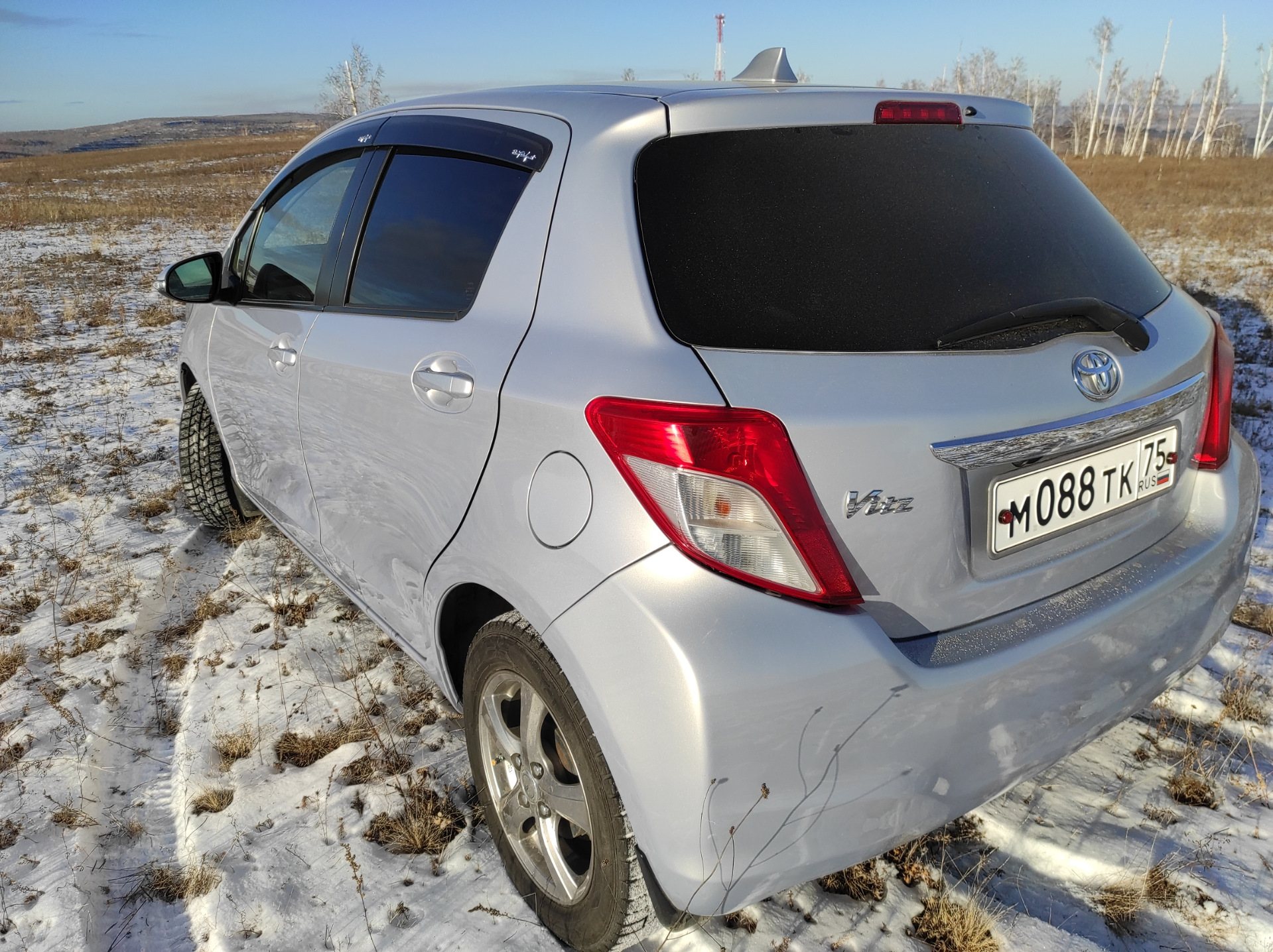 спойлер vitz 130