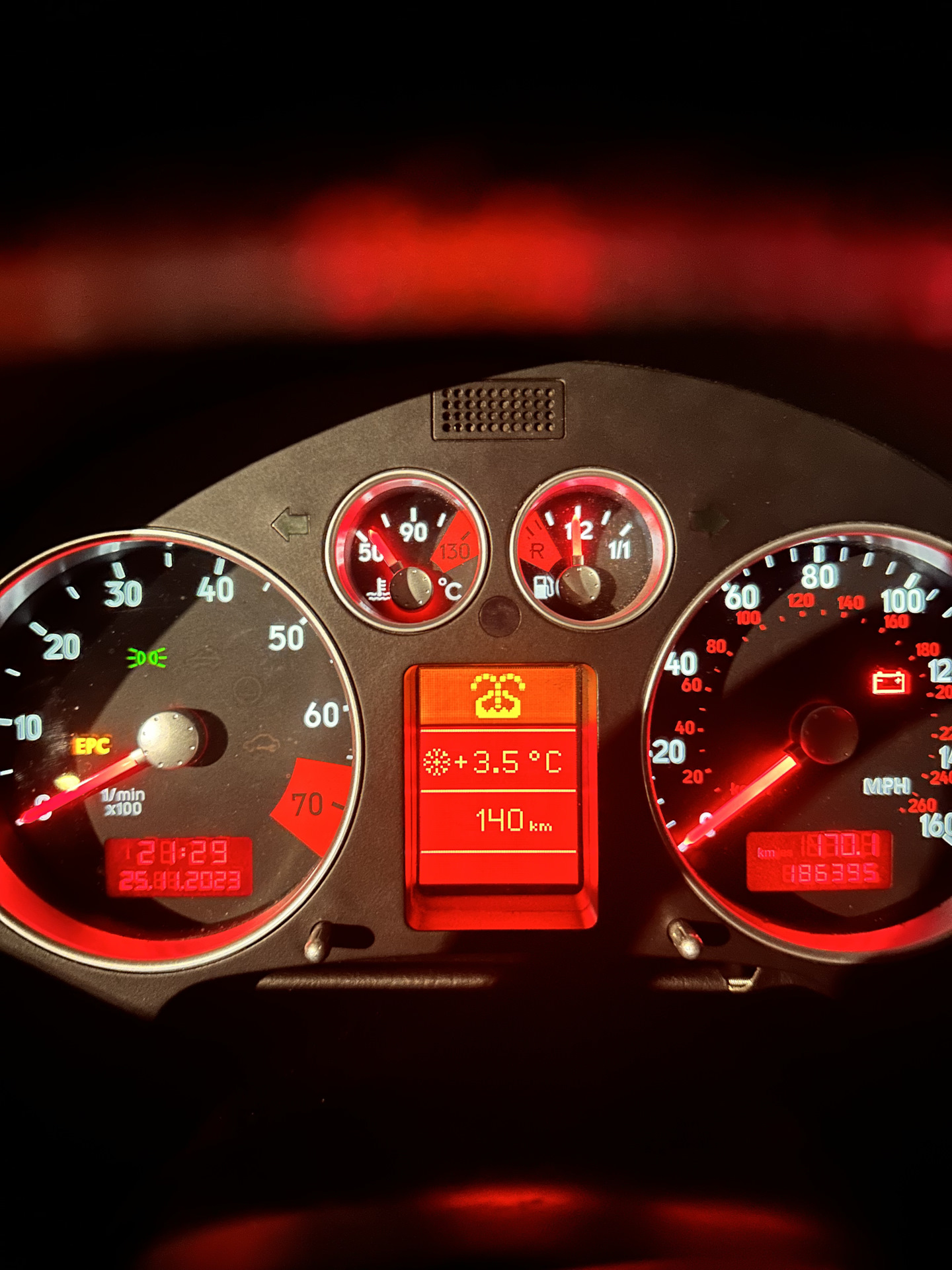 Некорректные показания температуры! — Audi TT (1G), 1,8 л, 2000 года ...