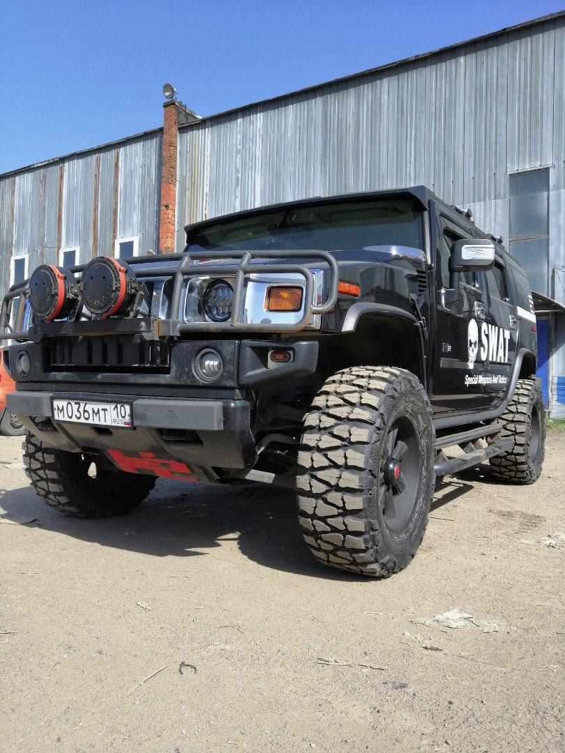 200 кг счастья — Hummer H2, 6 л, 2005 года | шины | DRIVE2