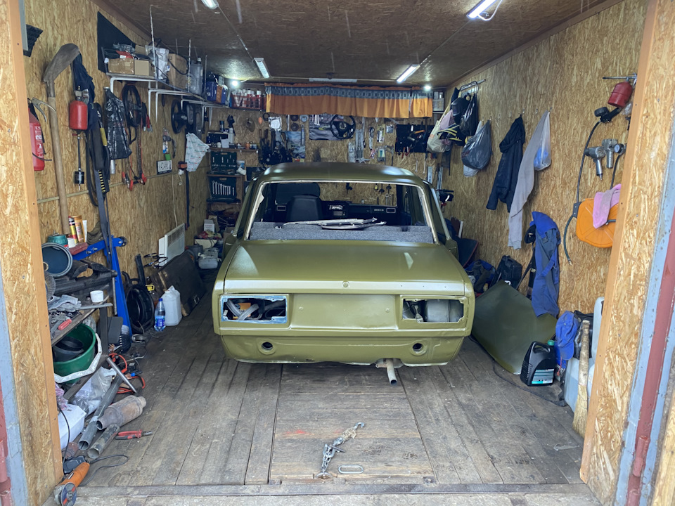 Покраска раптором в цвет Хаки — Lada 21073, 1,5 л, 2003 года | кузовной ...