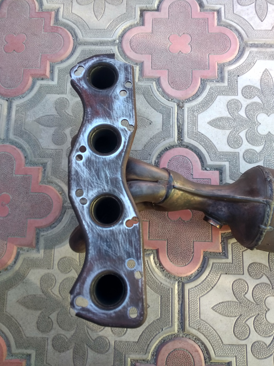 Выпускной коллектор Ситроен Берлинго (переделка). — Citroen Berlingo ...