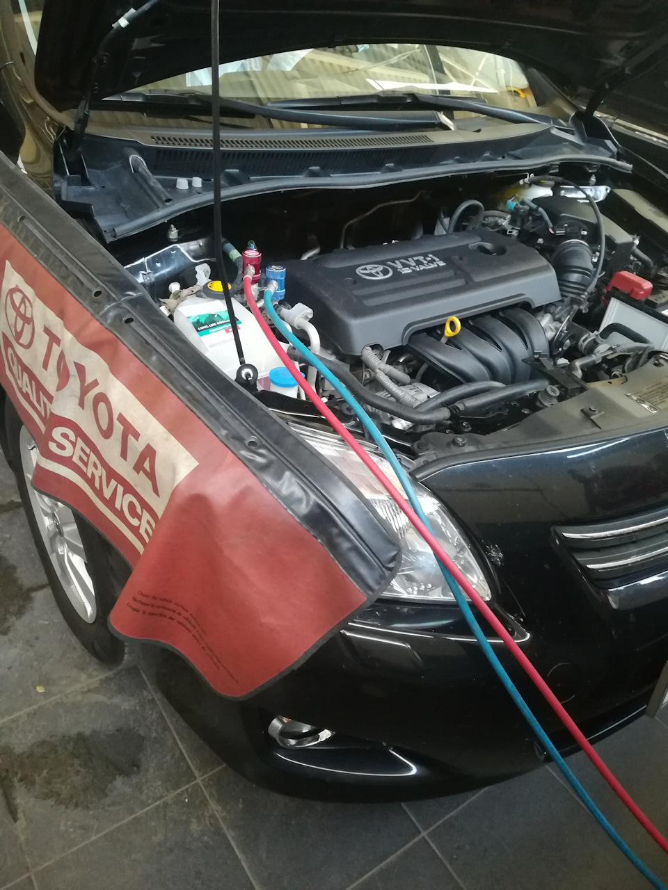 Звук включения и выключения компрессора кондиционера — 2 — Toyota ...