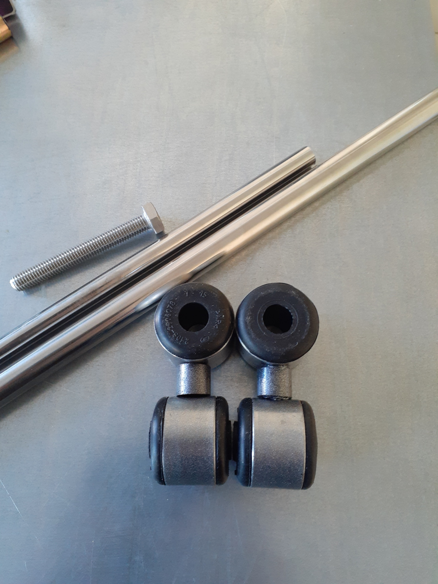 Заготовки стоек стабилизатора — Chevrolet Aveo Sedan (1G), 1,4 л, 2010 ...