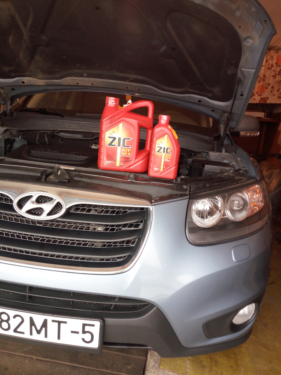 Фото в бортжурнале Hyundai Santa Fe (2G)