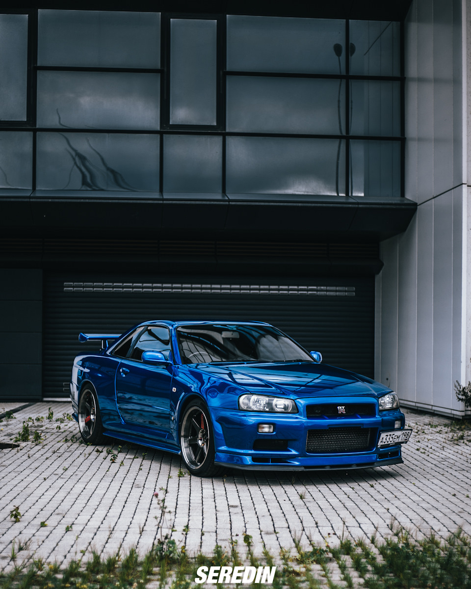 Nissan skyline r34 gtr фото