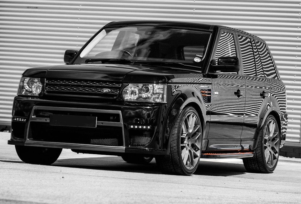 Доработка range rover sport