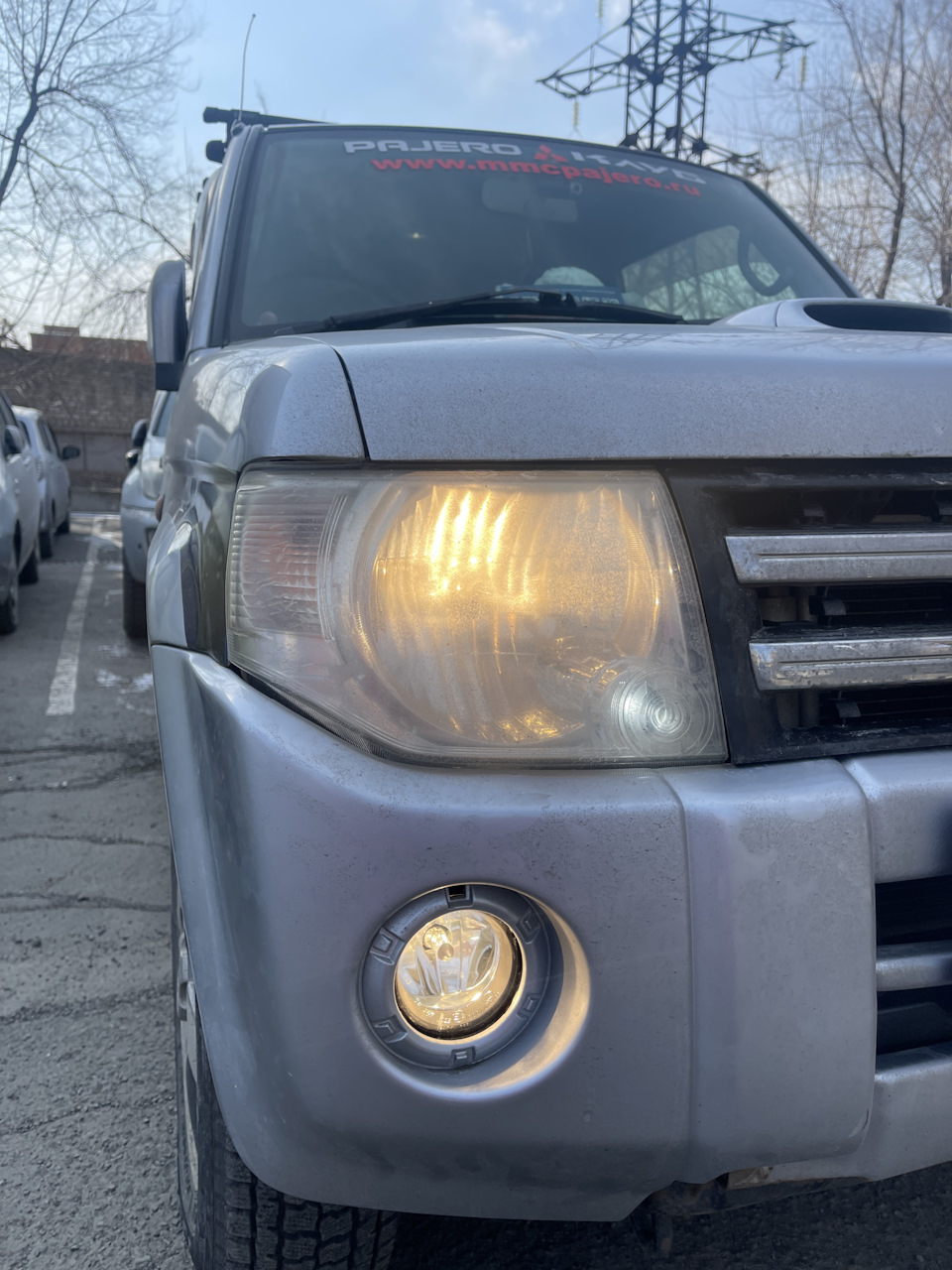 Противотуманные фары — Mitsubishi Pajero Mini (2G), 0,6 л, 2009 года ...