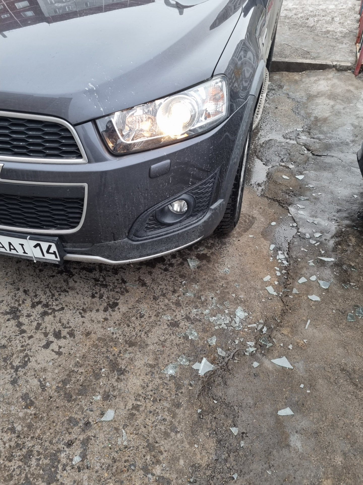 С праздником, дорогие! — Chevrolet Captiva (1G), 2,4 л, 2014 года ...