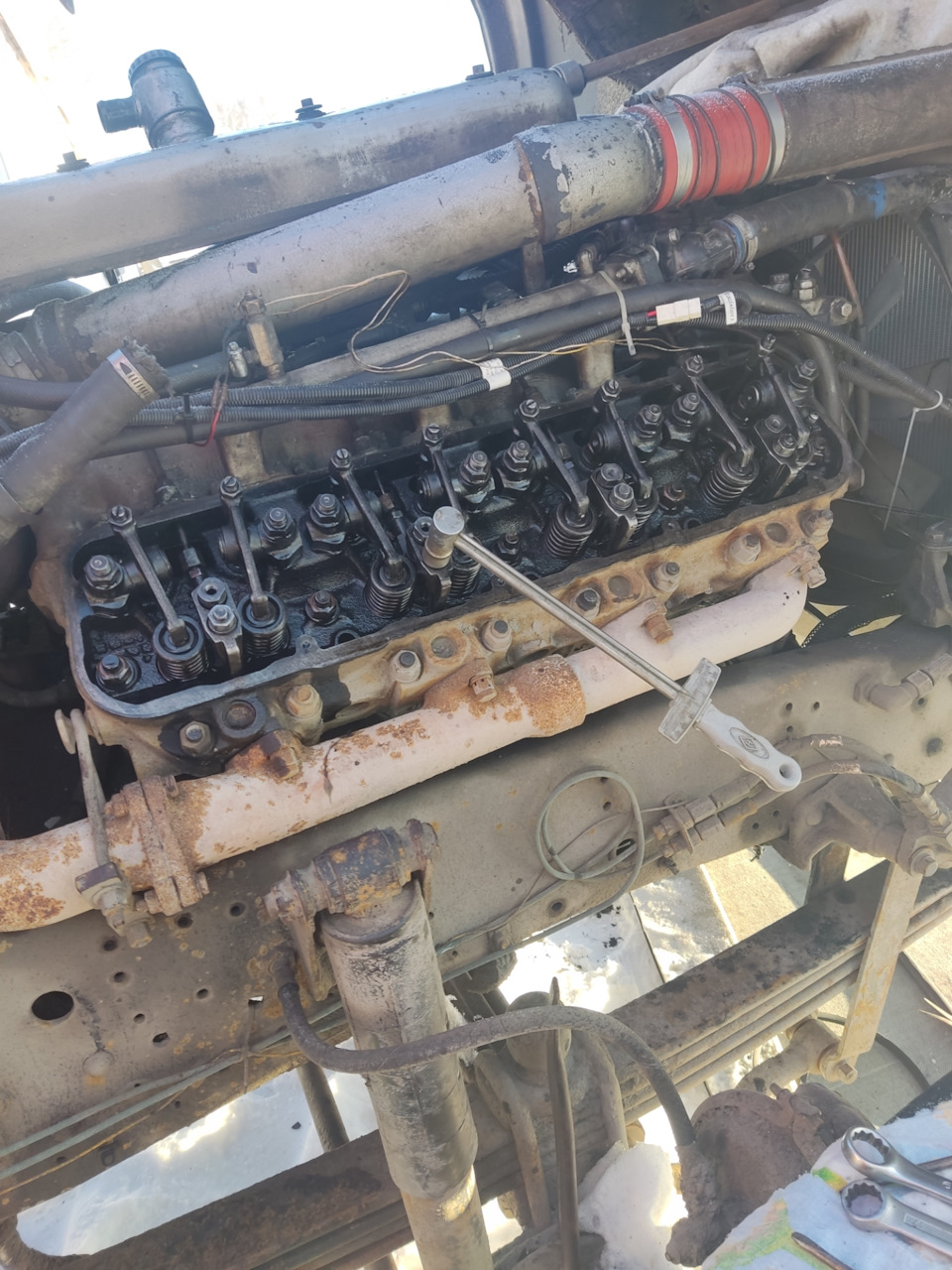 Ремонт топливной… — Маз 6303, 9,9 л, 1996 года | своими руками | DRIVE2