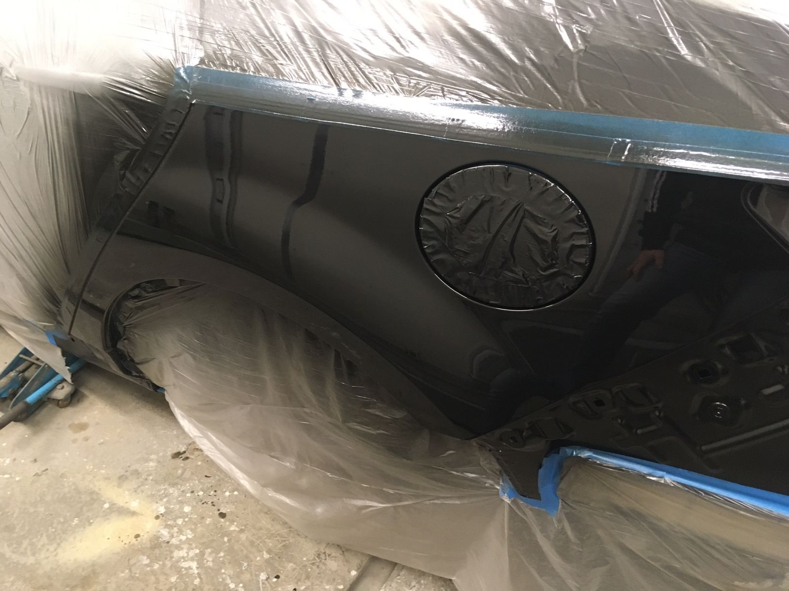 Покраска арок и подкрылок задних — Mazda 6 (2G) GH, 2 л, 2011 года ...