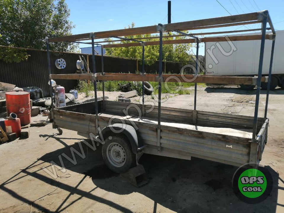 Чем покрасить автомобильный прицеп? — DRIVE2