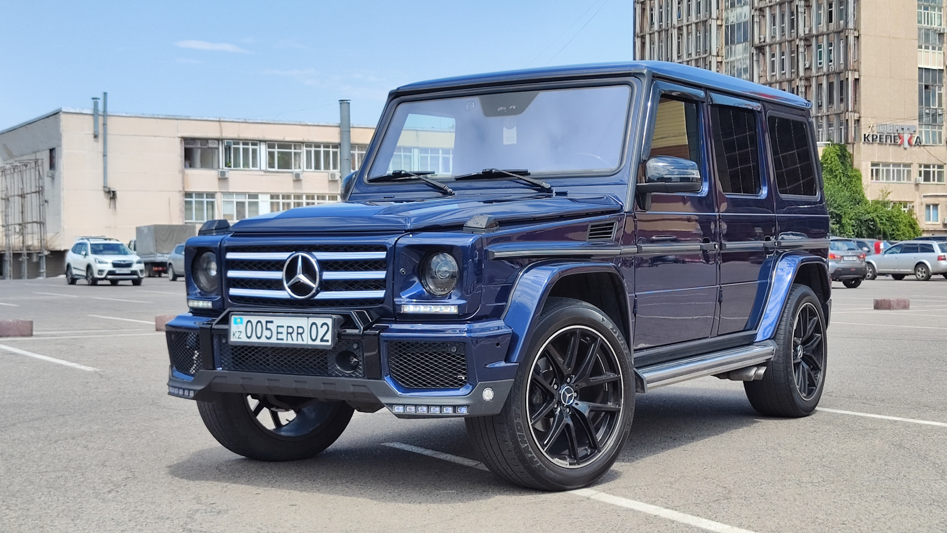 Mercedes-Benz G-Class (W463) 5.0 бензиновый 2005 | СИНИЙ СЛИТОК G500 на  DRIVE2