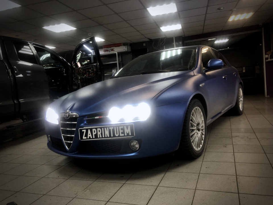 Alfa Romeo. Перетяжка руля. — Аквапринт на DRIVE2