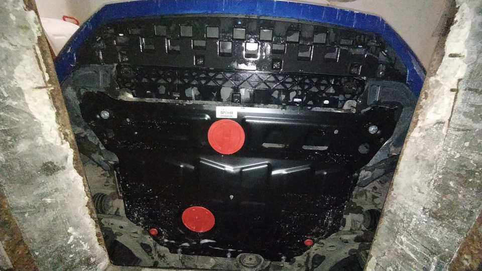 Защита двигателя Авто БРОНЯ — Skoda Octavia Combi, 1.8 л., 2014 года на  DRIVE2