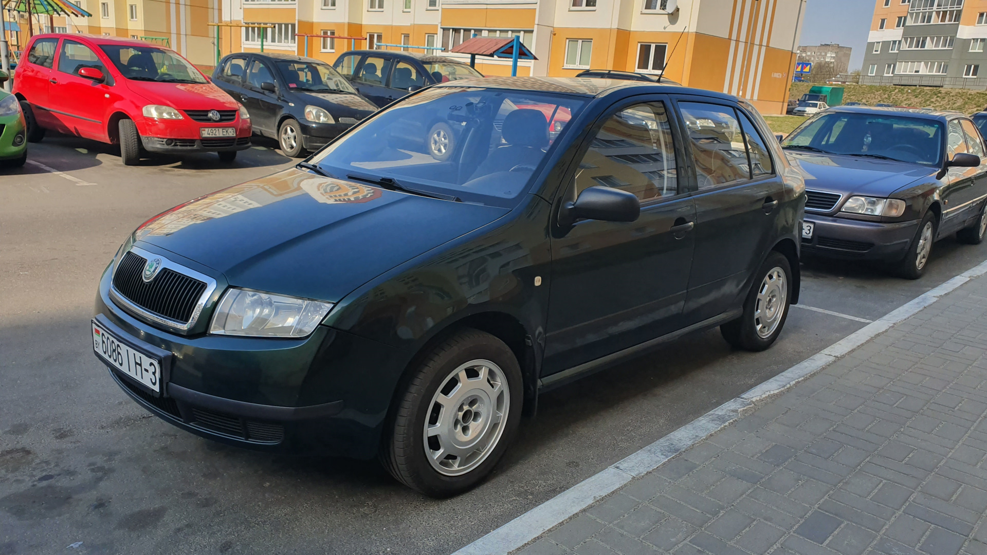 Skoda Fabia Mk1 1.4 бензиновый 2004 | Зелёная черепаха на DRIVE2