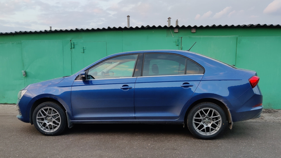 2. Резина. Шины Sailun Atrezzo Elite 195/50R16 88V XL — Skoda Rapid (2G), 1,4 л, 2022 года