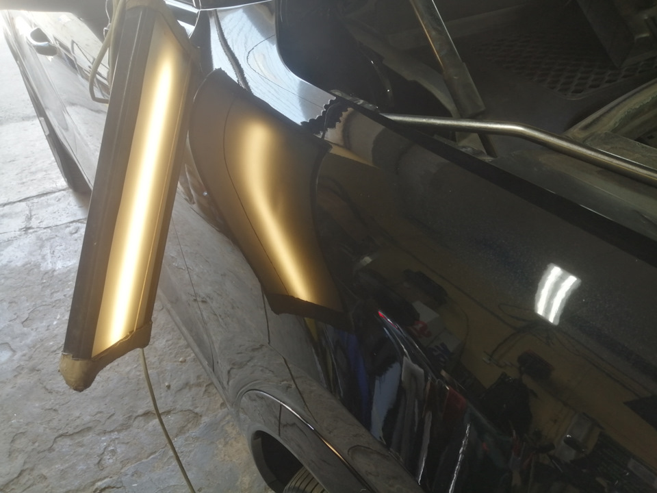 Ремонт крыла без покраски. — Bezpokras на DRIVE2