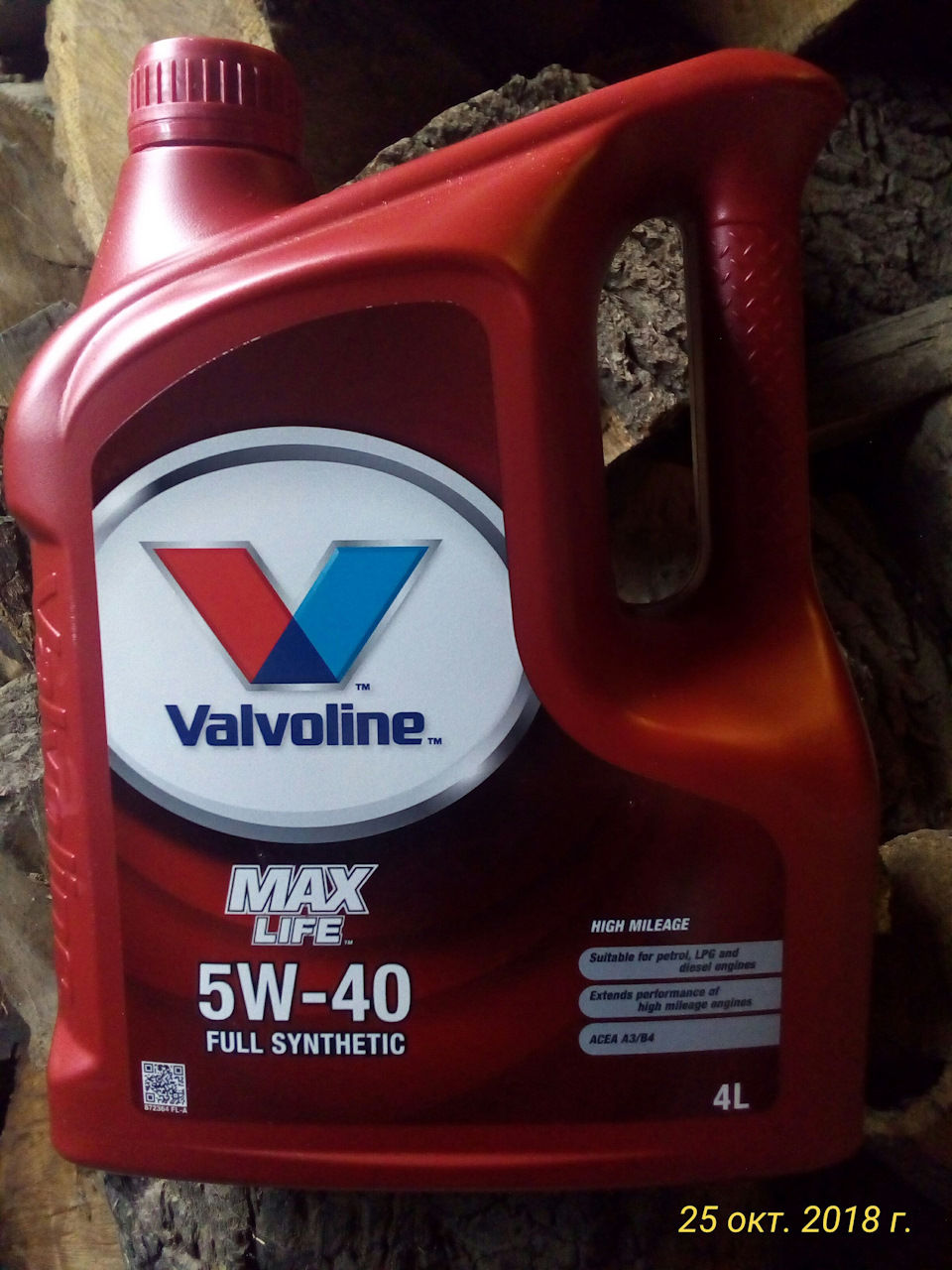 Valvoline maxlife 5w40