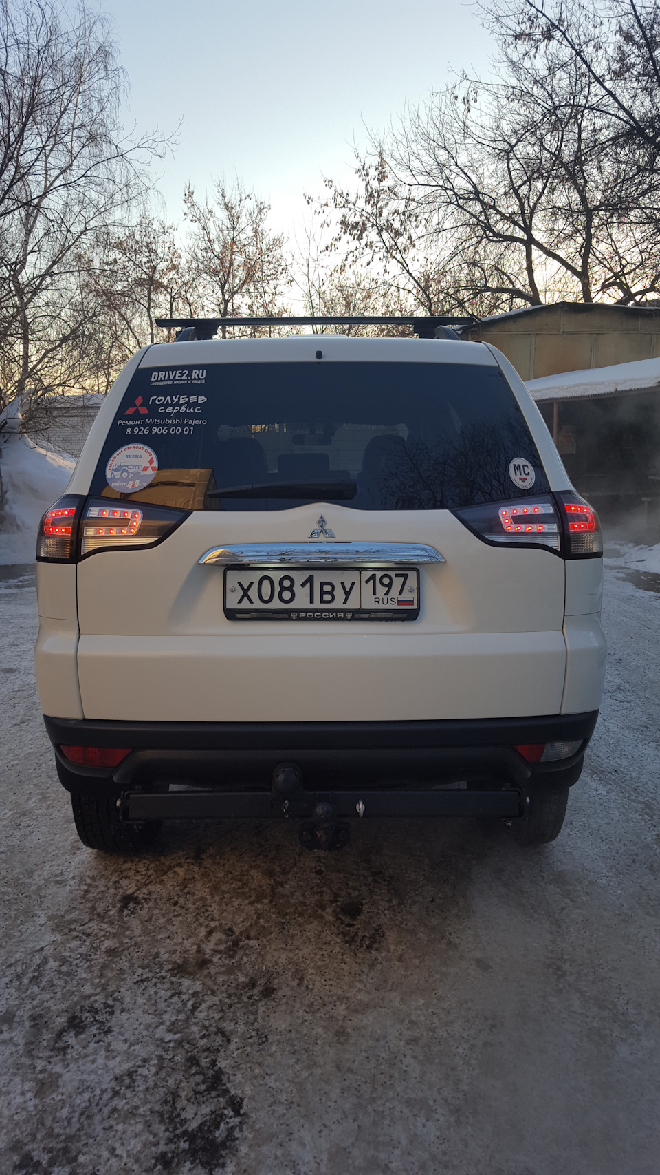 Photo from the logbook Mitsubishi Pajero Sport (2G)