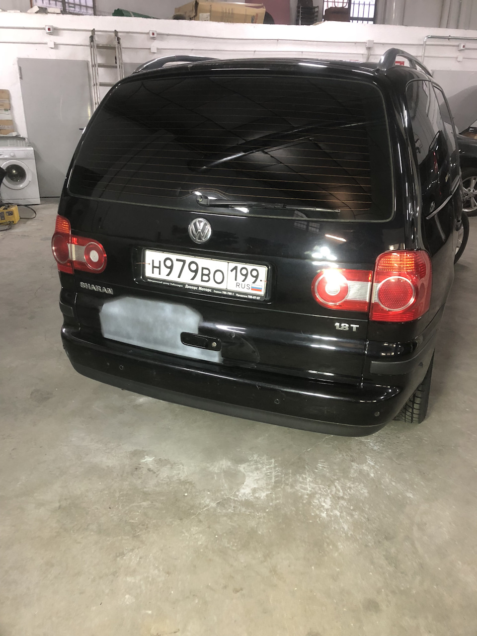 Приведение кузова в порядок. Покраска, снятие глянца. — Volkswagen Sharan  (1G), 1,8 л, 2007 года | кузовной ремонт | DRIVE2