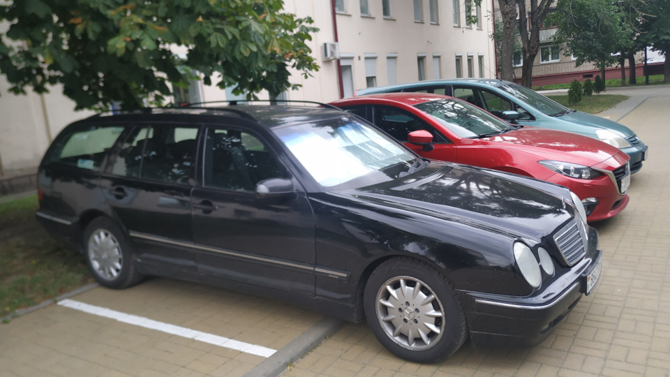 Беда с передним дворником. — Mercedes-Benz E-Class Estate (S210), 2,2 л ...