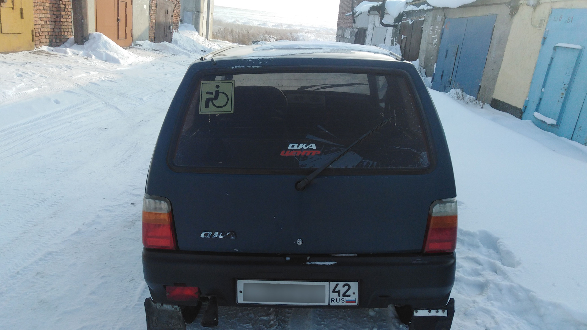 Lada 11113 Ока 0.8 бензиновый 2003 | Синий кит на DRIVE2