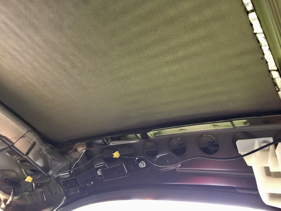 Крыша в процессе. — Mitsubishi Lancer Sportback