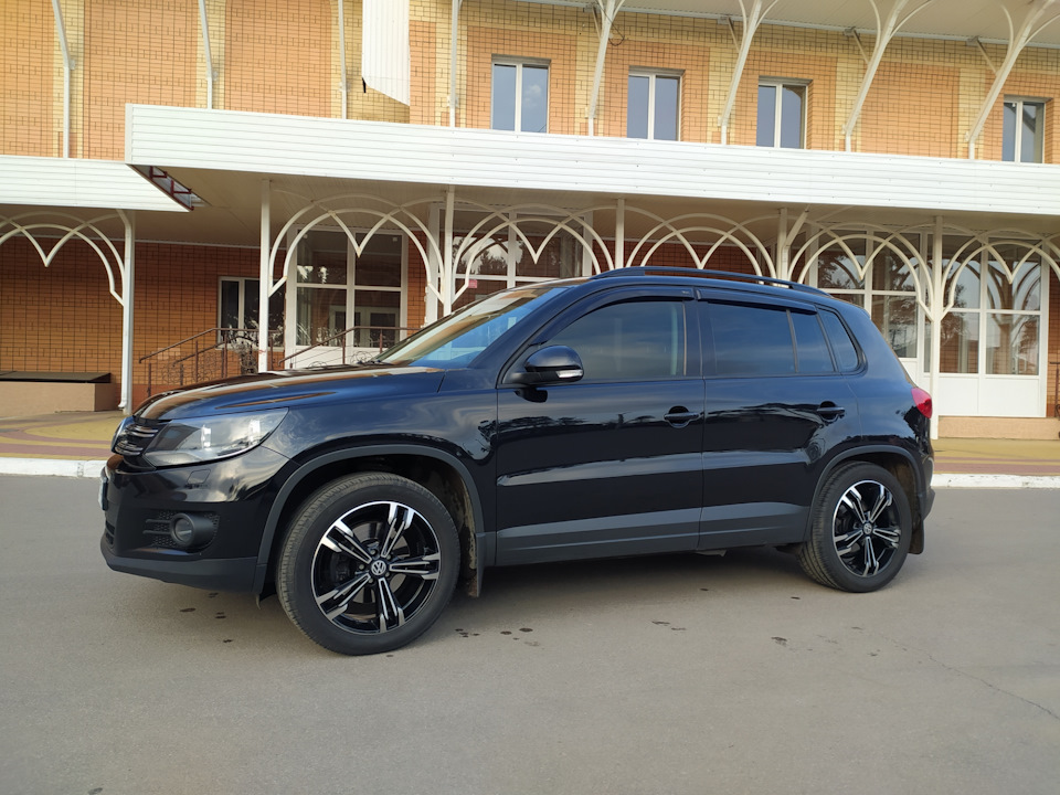 Весенний пост, смена колес! — Volkswagen Tiguan (1G), 1,4 л, 2011 года ...