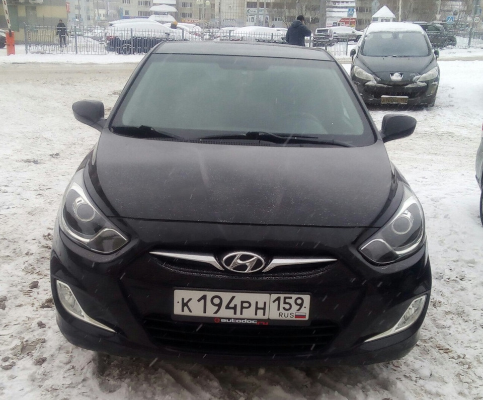 Крышки фар Solaris — Hyundai Solaris (1G), 1,6 л, 2012 года | стайлинг ...