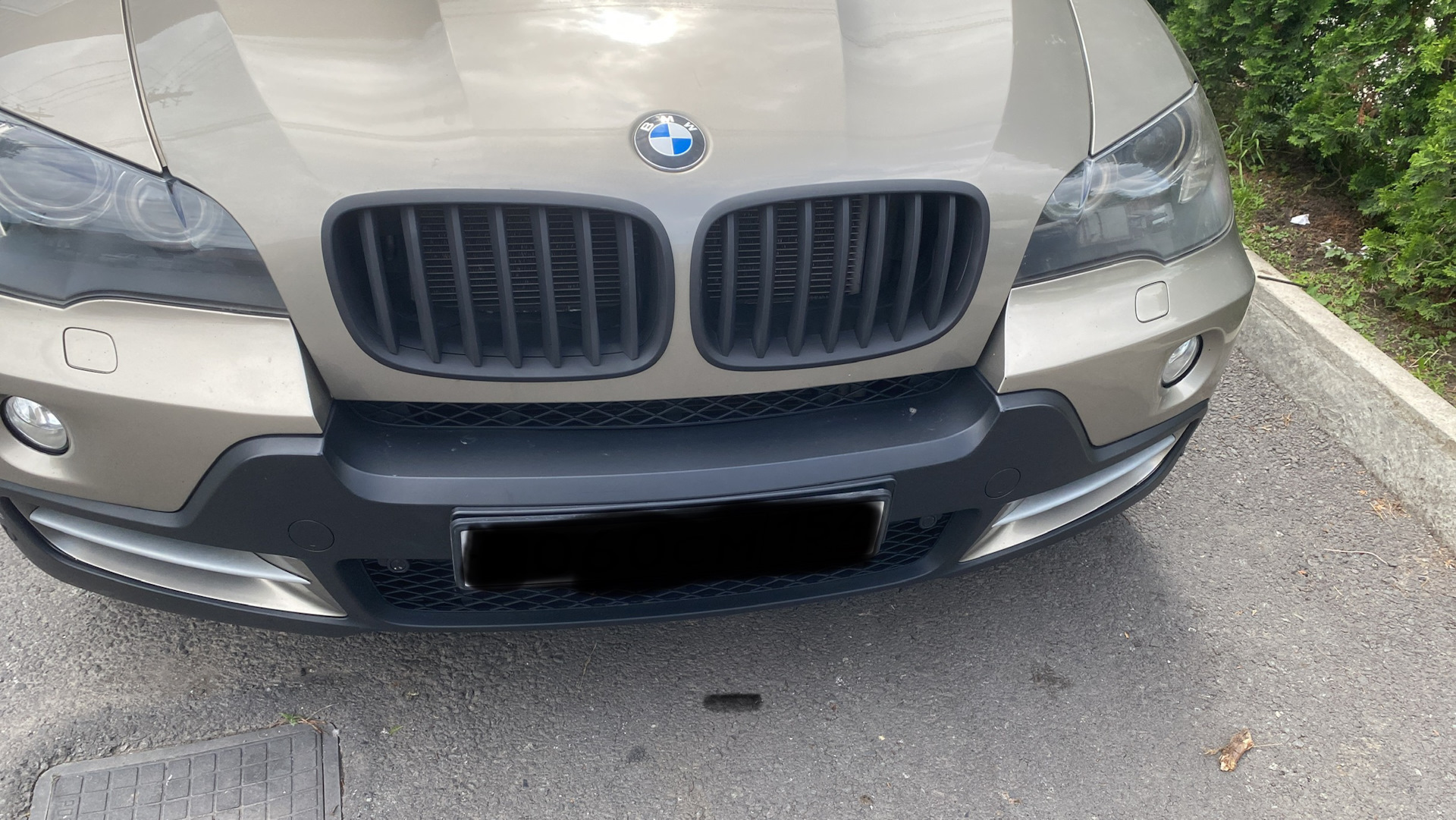 Антихром — BMW X5 (E70), 4,8 л, 2007 года | аксессуары | DRIVE2