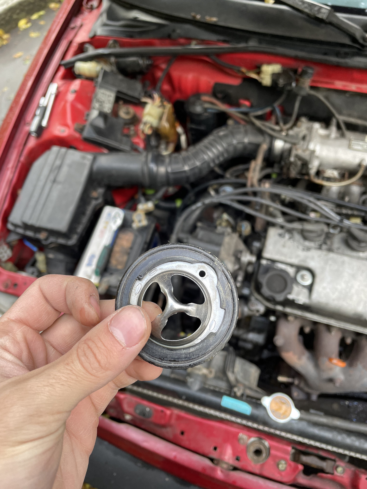 Термостат — Honda Civic (4G), 1,6 л, 1989 года | поломка | DRIVE2