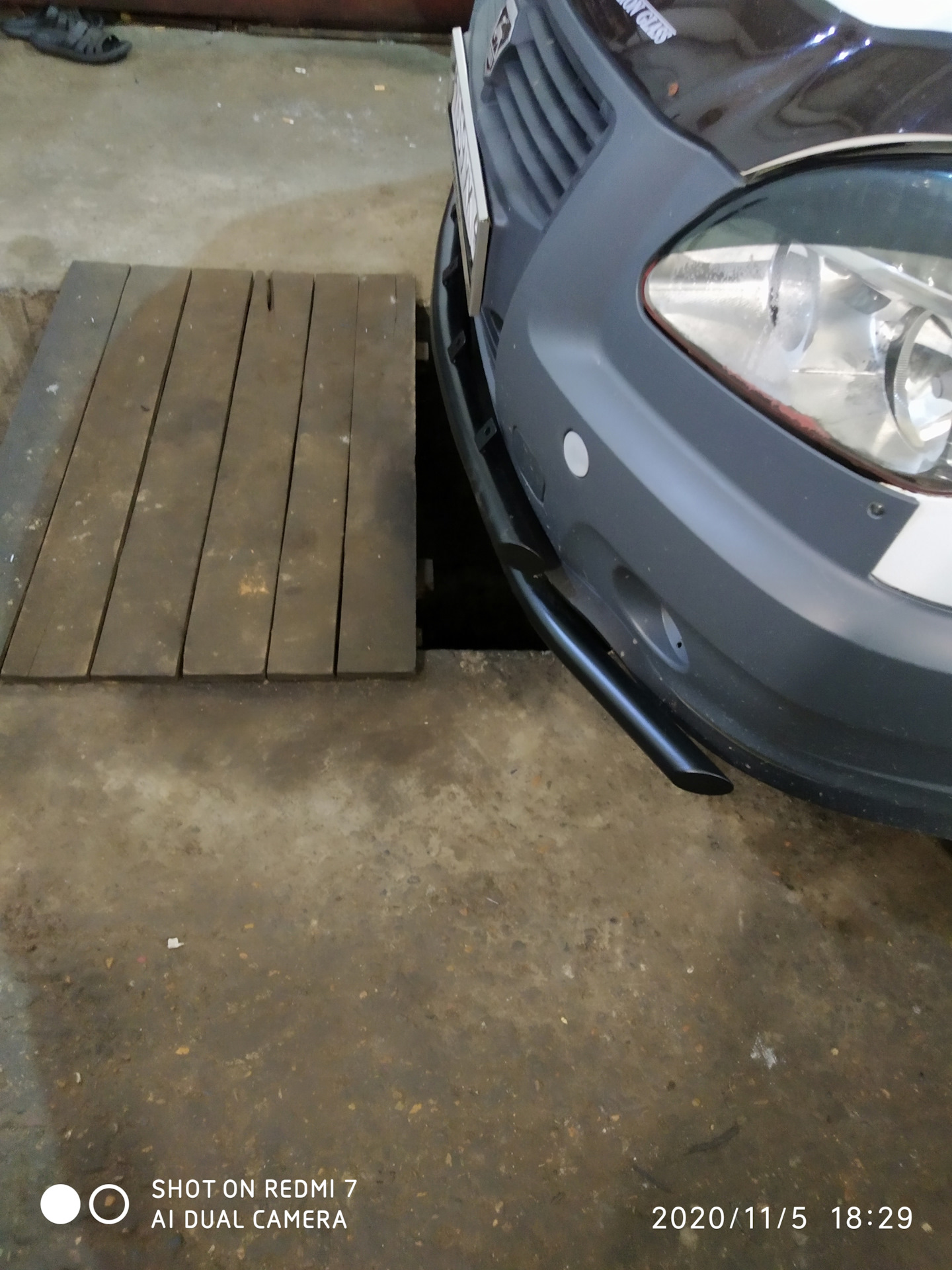 Защита бампера. — ГАЗ Газель, 2,7 л, 2008 года | аксессуары | DRIVE2