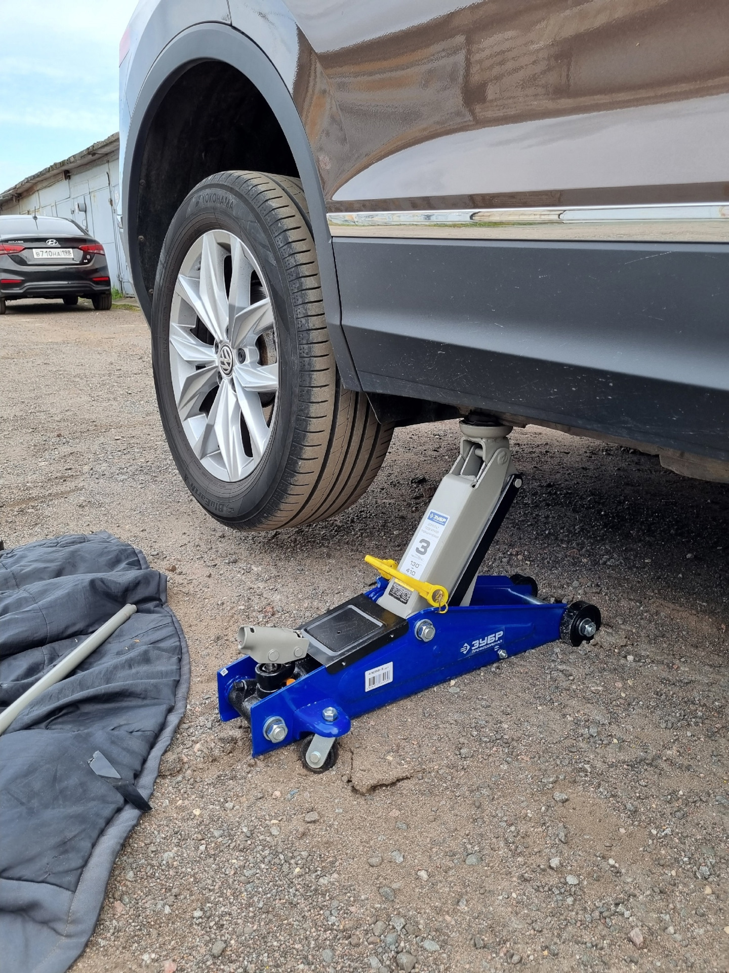 Выбор подкатного домкрата и необходимая высота подъема — Volkswagen ...
